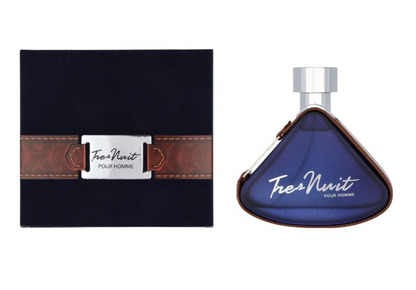 Armaf Tres Nuit Eau de Toilette 100ml | Perfume Masculino Fresco, Verde y Elegante | Aroma Clásico y Versátil