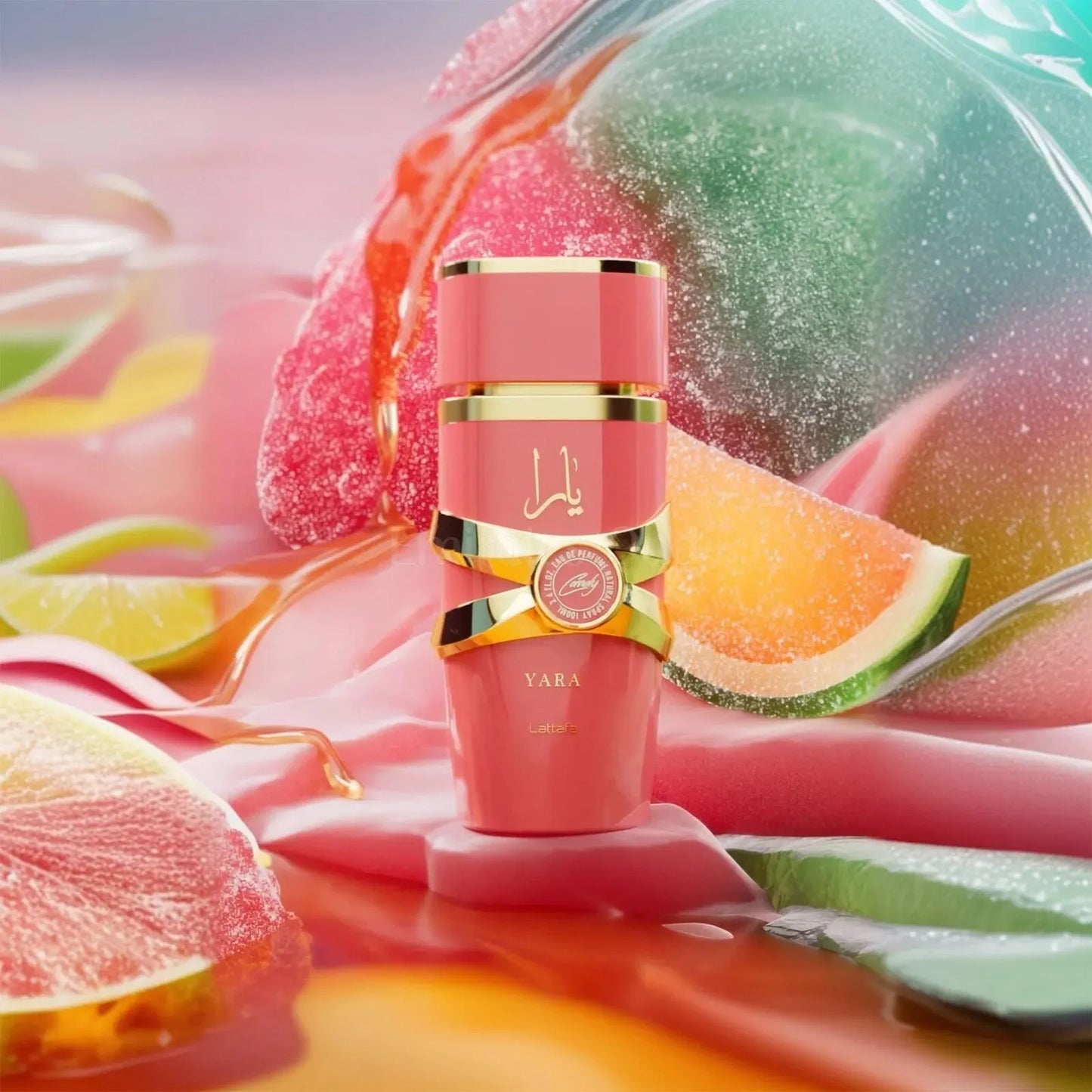 Yara Candy Eau de Parfum para Mujer - Lattafa Fragancia Dulce con notas de Vainilla y Caramelo