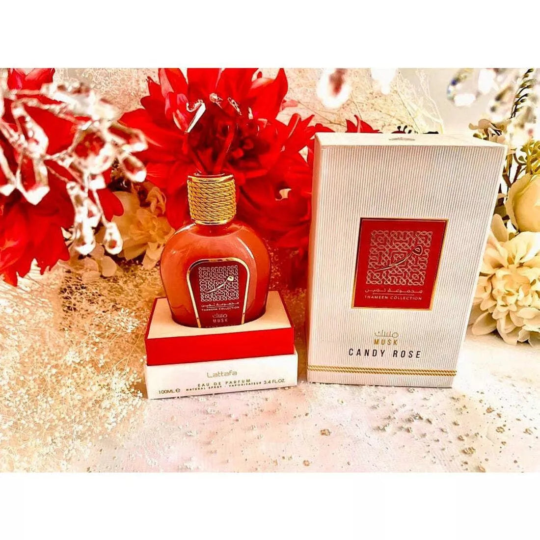 Candy Rose Eau de Parfum Mujer - Fragancia Floral Lattafa