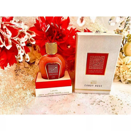 Candy Rose Eau de Parfum Mujer - Fragancia Floral Lattafa