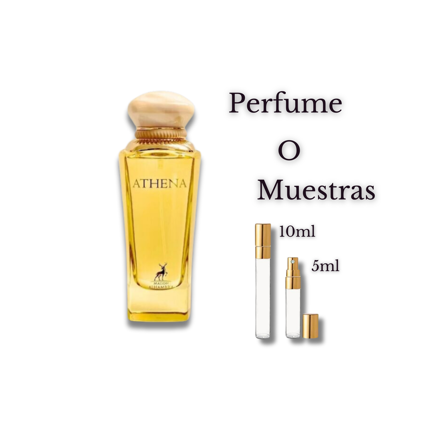Athena Parfum para Mujer - Maison Alhambra. Una fragancia floral, afrutada y almizclada