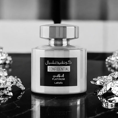 Confidential Platinum eau de parfum para hombre - Lattafa