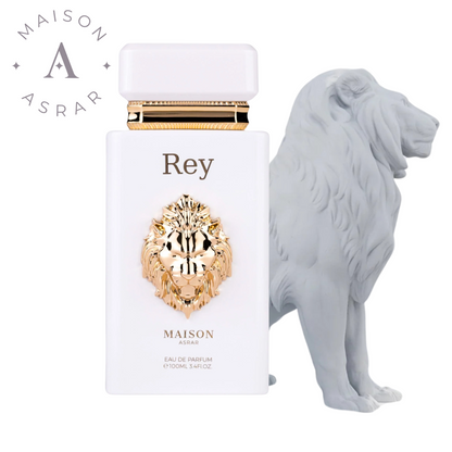 Maison Asrar Rey Eau de Parfum unisex – aroma oriental, elegante y duradero
