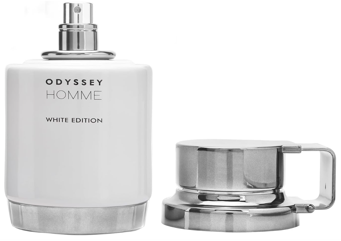 Odyssey Homme White Edition de Armaf Eau de Parfum | Perfume Masculino Fresco, Aromático y Sofisticado