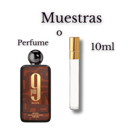 Afnan 9PM Elixir Eau de Parfum para Hombre | Fragancia intensa, elegante y duradera