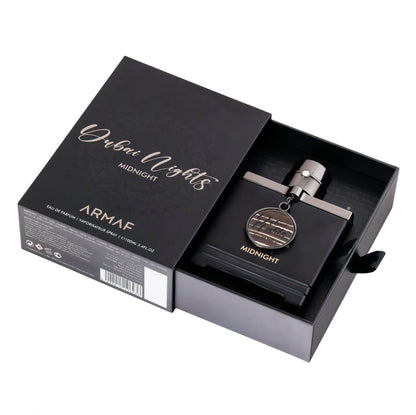 Dubai Nights Midnight Eau de Parfum – Armaf | Perfume Masculino Aromático con Notas de Lavanda, Geranio y Pachulí