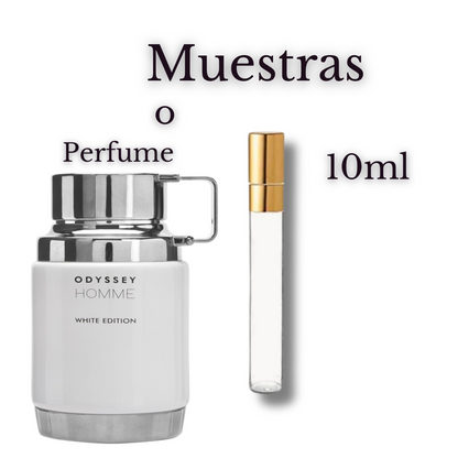Odyssey Homme White Edition de Armaf Eau de Parfum | Perfume Masculino Fresco, Aromático y Sofisticado