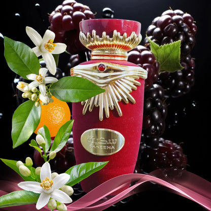 Sakeena Eau e Parfum para Mujer - Lattafa. Con acordes cítricos, frutales y florales.