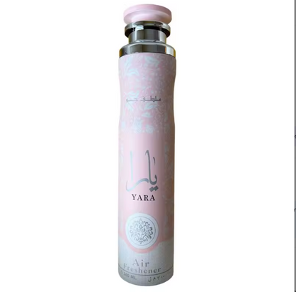 Ambientador Yara Lattafa - Fragancia femenina para el hogar, fragancia árabe 300ml