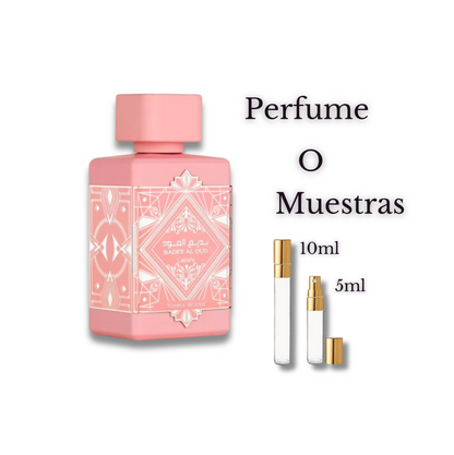 Badee Al Oud Noble Blush Eau de Parfum Para mujer - Fragancia delicada y sofisticada para mujeres exigentes - Lattafa