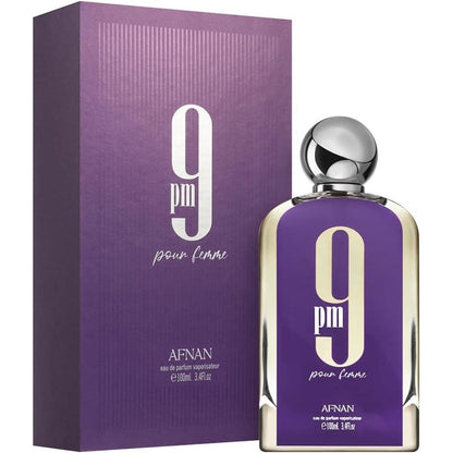 AFNAN – 9 PM POUR FEMME – Eau de Parfum para Mujer