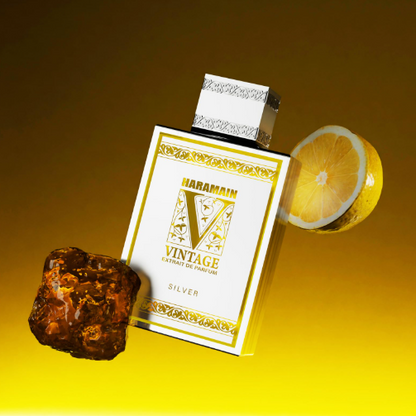 Al Haramain Vintage Silver Extrait de Parfum  | Perfume Masculino Fresco, Aromático y Sofisticado
