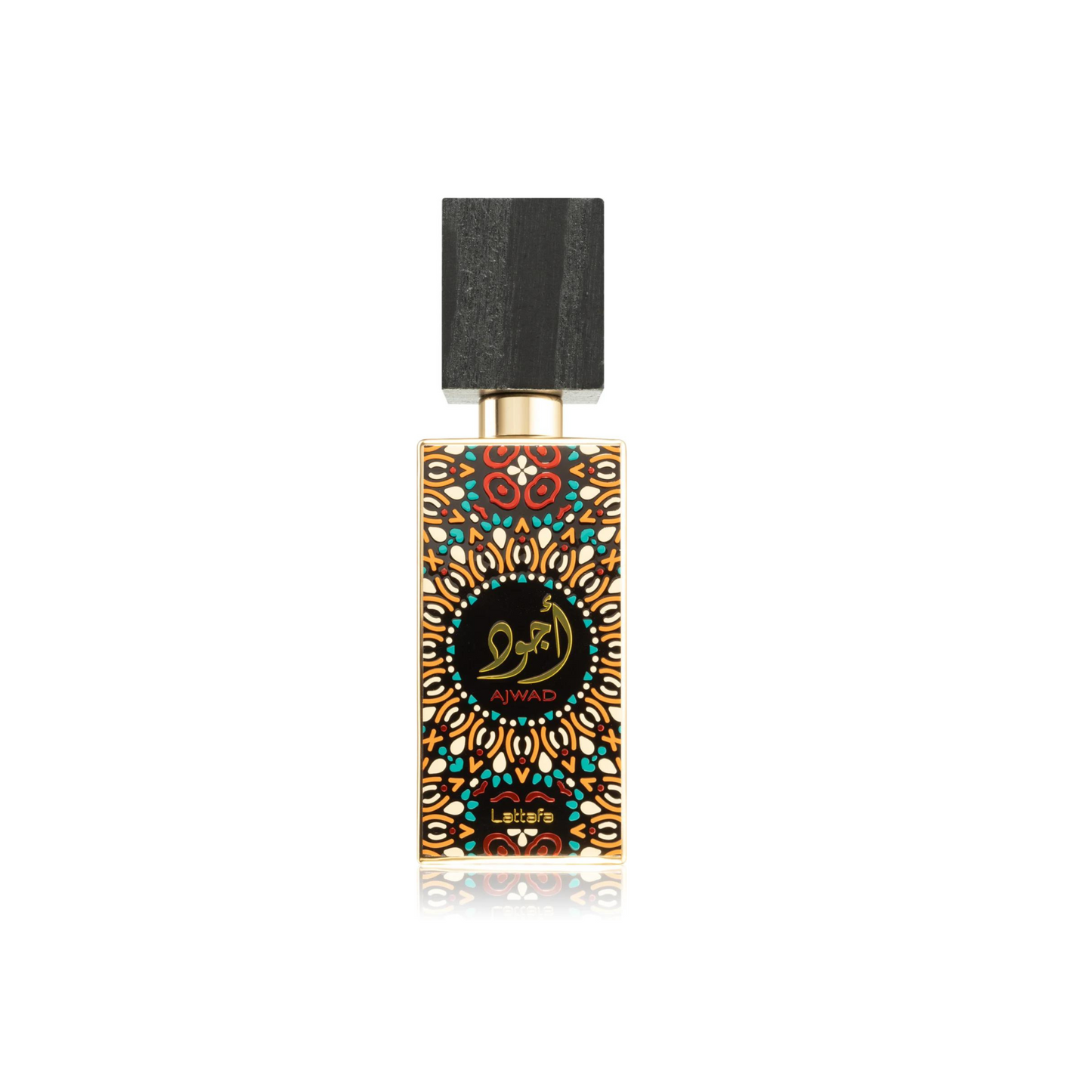Lattafa Ajwad Eau de Parfum Unisex, Fragancia afrutada con notas de jazmín.