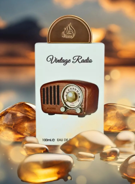 Vintage Radio de Lattafa Pride Eau de Parfum | Perfume Unisex Elegante, Amaderado y Especiado