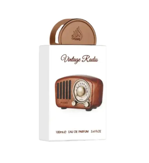 Vintage Radio de Lattafa Pride Eau de Parfum | Perfume Unisex Elegante, Amaderado y Especiado