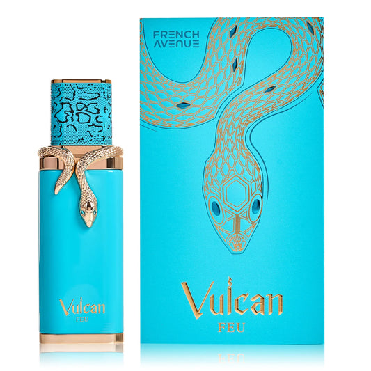 Vulcan Feu Eau de Parfum - French Avenue Fragrancia unisex vibrante, dulce y sofisticada