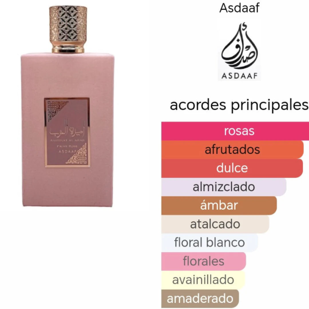 Ameerat Al Arab Prive Rose eau de parfum para mujer Asdaaf