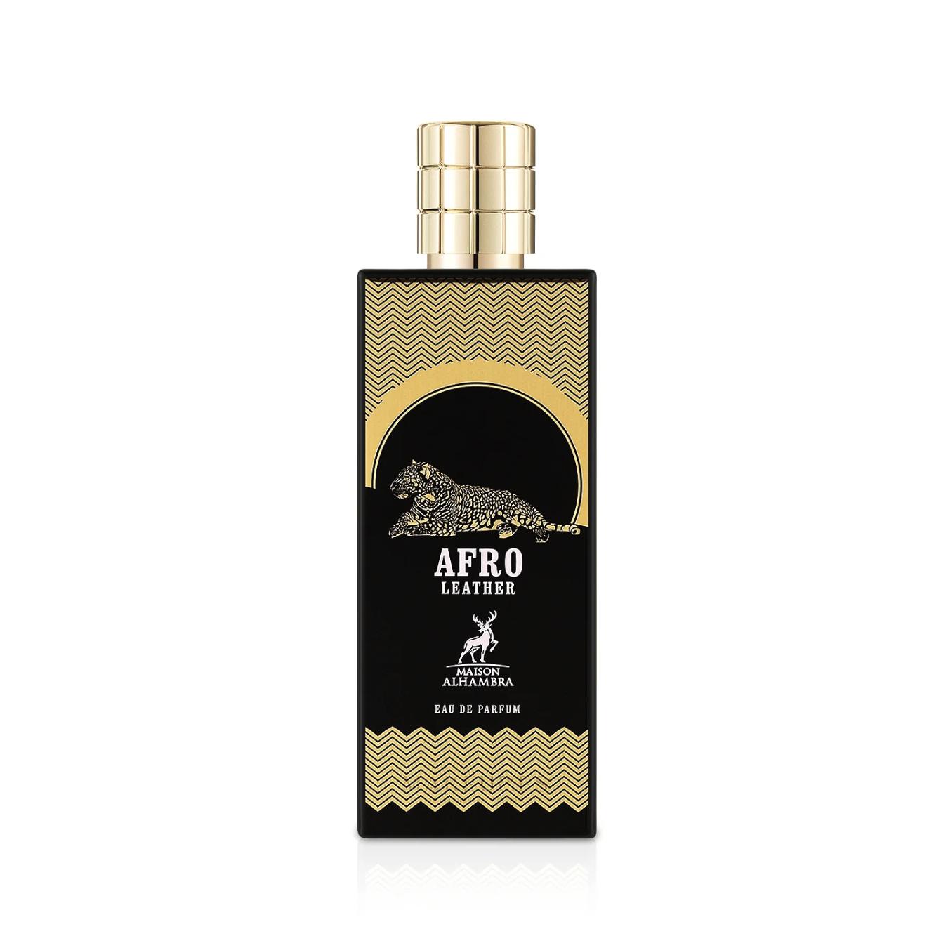 Afro Leather Eau de Parfum para Hombre - Maison Alhambra