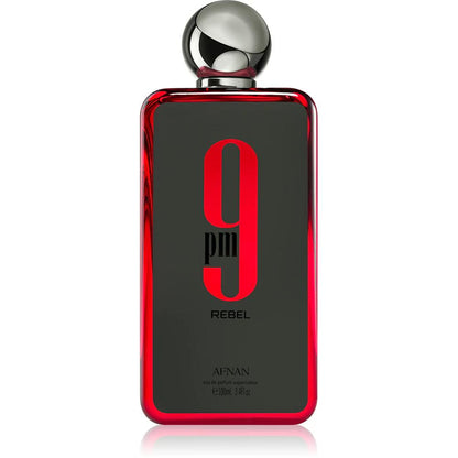 Afnan 9PM Rebel Eau de Parfum unisex – ámbar dulce, especiado y moderno