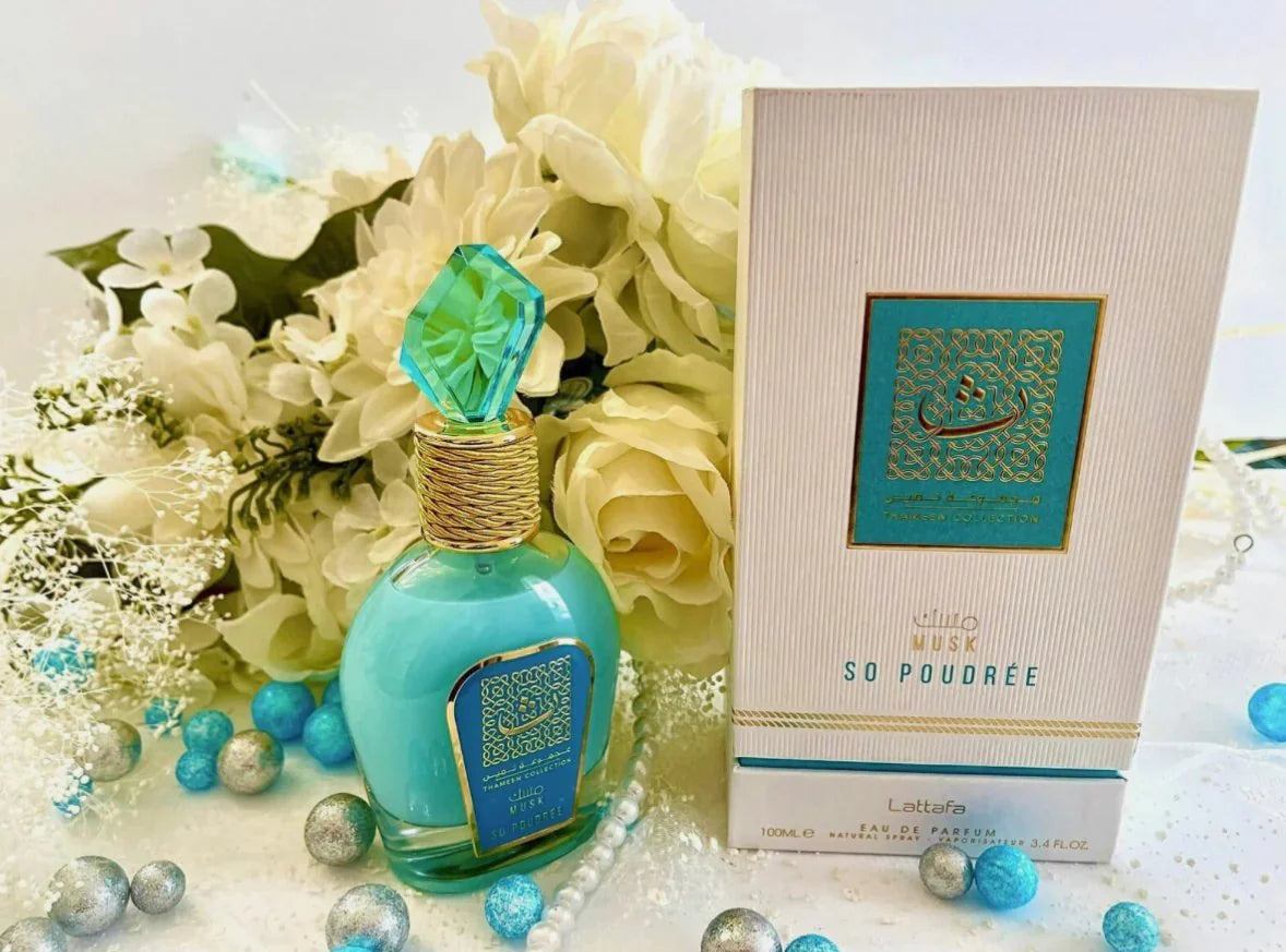 Lattafa So Poudree - Perfume Eau De Parfum para Mujeres