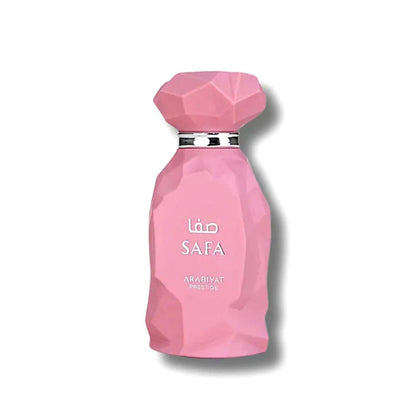 Safa Eau de Parfum 100ml – Arabiyat Prestige | Perfume Femenino Floral y Ambarado con Toques de Lichi y Rosa Turca