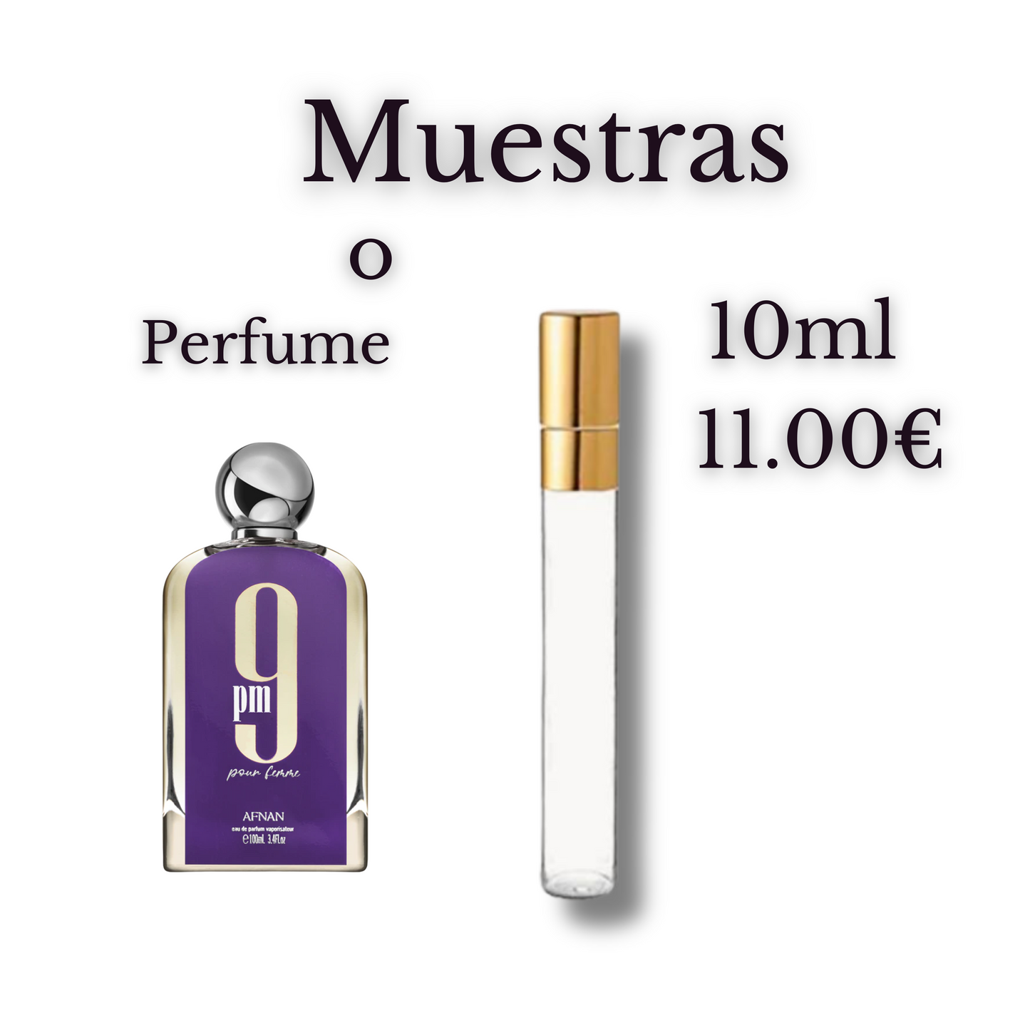 AFNAN – 9 PM POUR FEMME – Eau de Parfum para Mujer