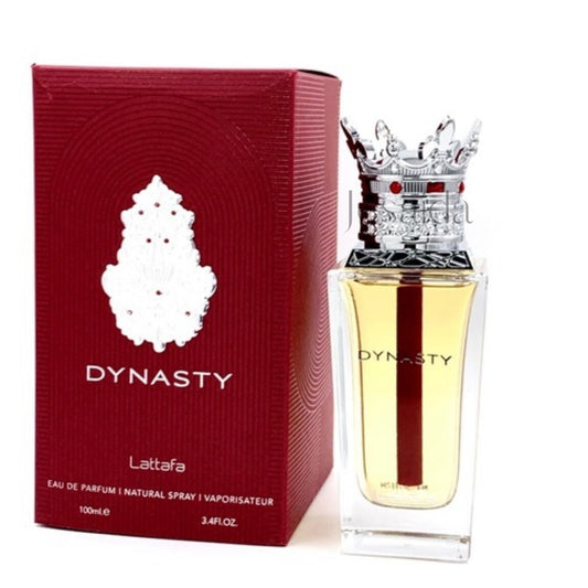 Lattafa Dynasty Eau de Parfum Unisex  – Elegancia Oriental Amaderada