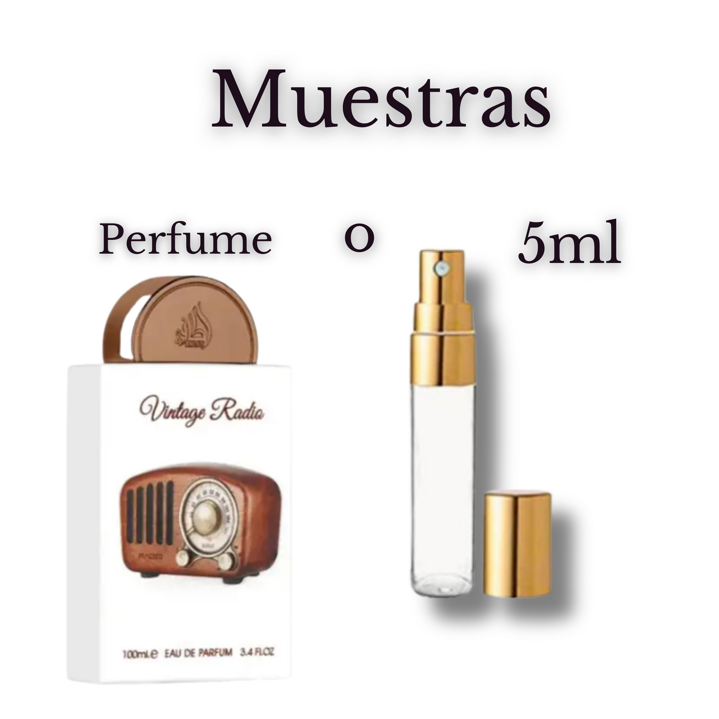 Vintage Radio de Lattafa Pride Eau de Parfum | Perfume Unisex Elegante, Amaderado y Especiado