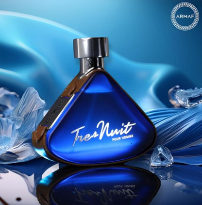 Armaf Tres Nuit Eau de Toilette 100ml | Perfume Masculino Fresco, Verde y Elegante | Aroma Clásico y Versátil